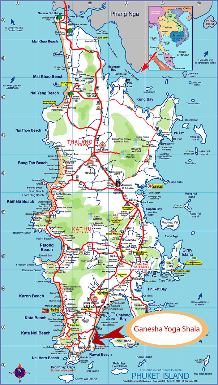 Phuket Map