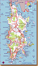 Phuket map